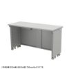 ED-SK13050GY72 eデスク(グレー)W1300×D500×H720【受注生産品】 ED-SK13050GY72 / eデスク(グレー)W1300×D500×H720【受注生産品】