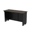 ED-SK13050M eデスク(濃い木目)W1300×D500×H700【受注生産品】 ED-SK13050M / eデスク(濃い木目)W1300×D500×H700【受注生産品】