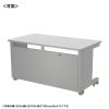 ED-SK13065GY72 eデスク(グレー)W1300×D650×H720【受注生産品】 ED-SK13065GY72 / eデスク(グレー)W1300×D650×H720【受注生産品】