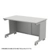 ED-SK13575GY72 / eデスク（グレー）W1350×D750×H720【受注生産品】