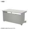 ED-SK13065GY eデスク(グレー)W1300×D650×H700【受注生産品】 ED-SK13065GY / eデスク(グレー)W1300×D650×H700【受注生産品】