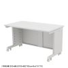 ED-SK13065W72 eデスク(ホワイト)W1300×D650×H720【受注生産品】 ED-SK13065W72 / eデスク(ホワイト)W1300×D650×H720【受注生産品】