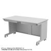 ED-SK14060GY eデスク(グレー)W1400×D600×H700【受注生産品】 ED-SK14060GY / eデスク(グレー)W1400×D600×H700【受注生産品】