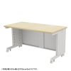 ED-SK14075LM / eデスク（薄い木目）W1400×D750×H700【受注生産品】