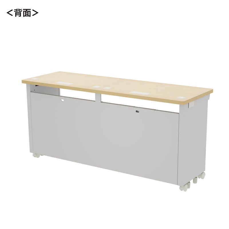 背面