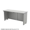 ED-SK15550GY72 eデスク(グレー)W1550×D500×H720【受注生産品】 ED-SK15550GY72 / eデスク(グレー)W1550×D500×H720【受注生産品】