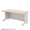 ED-SK15075LM eデスク(薄い木目)W1500×D750×H700【受注生産品】 ED-SK15075LM / eデスク(薄い木目)W1500×D750×H700【受注生産品】