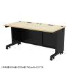 ED-SK15580BKLM eデスク(薄い木目+ブラック)W1550×D800×H700【受注生産品】 ED-SK15580BKLM / eデスク(薄い木目+ブラック)W1550×D800×H700【受注生産品】