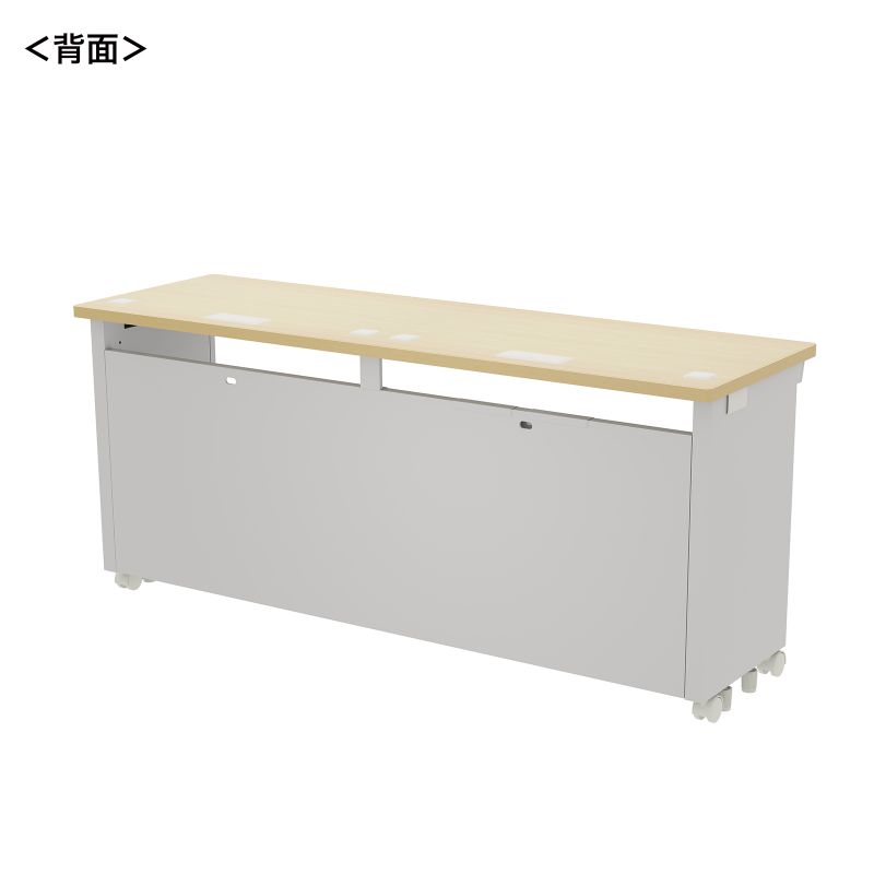 背面