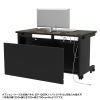 ED-SK16070M72 eデスク(濃い木目)W1600×D700×H720【受注生産品】 ED-SK16070M72 / eデスク(濃い木目)W1600×D700×H720【受注生産品】