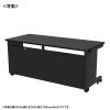 ED-SK16560BK72 eデスク(ブラック)W1650×D600×H720【受注生産品】 ED-SK16560BK72 / eデスク(ブラック)W1650×D600×H720【受注生産品】