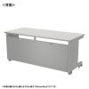 ED-SK16065GY72 eデスク(グレー)W1600×D650×H720【受注生産品】 ED-SK16065GY72 / eデスク(グレー)W1600×D650×H720【受注生産品】