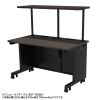 ED-SK16065M eデスク(濃い木目)W1600×D650×H700【受注生産品】 ED-SK16065M / eデスク(濃い木目)W1600×D650×H700【受注生産品】