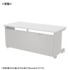 ED-SK16060W72 eデスク(ホワイト)W1600×D600×H720【受注生産品】 ED-SK16060W72 / eデスク(ホワイト)W1600×D600×H720【受注生産品】
