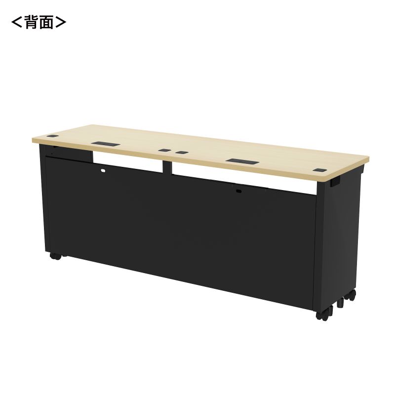背面