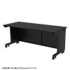ED-SK17560BK eデスク(ブラック)W1750×D600×H700【受注生産品】 ED-SK17560BK / eデスク(ブラック)W1750×D600×H700【受注生産品】