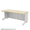 ED-SK17560LM eデスク(薄い木目)W1750×D600×H700【受注生産品】 ED-SK17560LM / eデスク(薄い木目)W1750×D600×H700【受注生産品】
