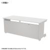 ED-SK17080W eデスク(ホワイト)W1700×D800×H700【受注生産品】 ED-SK17080W / eデスク(ホワイト)W1700×D800×H700【受注生産品】