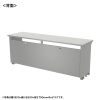 ED-SK18050GY72 eデスク(グレー)W1800×D500×H720【受注生産品】 ED-SK18050GY72 / eデスク(グレー)W1800×D500×H720【受注生産品】