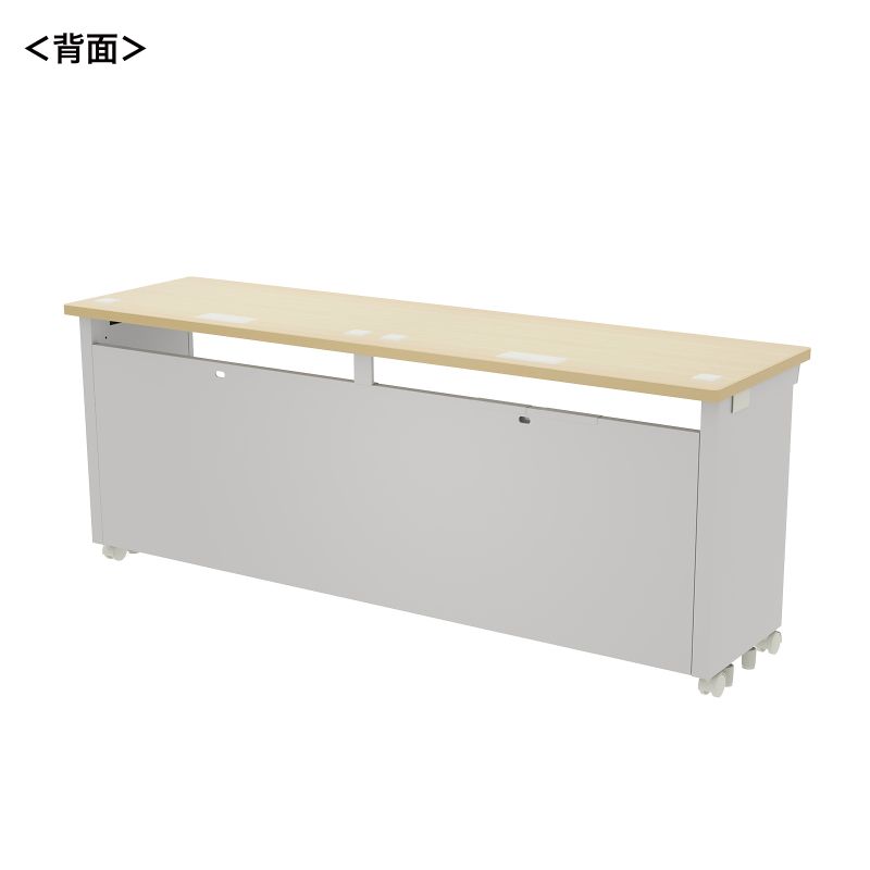 背面