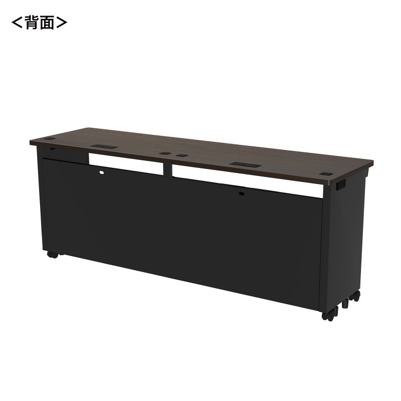 背面