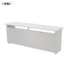 ED-SK18050W eデスク(ホワイト)W1800×D500×H700【受注生産品】 ED-SK18050W / eデスク(ホワイト)W1800×D500×H700【受注生産品】
