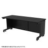 ED-SK18060BK eデスク(ブラック)W1800×D600×H700【受注生産品】 ED-SK18060BK / eデスク(ブラック)W1800×D600×H700【受注生産品】