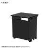 ED-SK6050BK72 / eデスク（ブラック）W600×D500×H720【受注生産品】