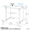ED-SK6050GY72 / eデスク（グレー）W600×D500×H720【受注生産品】
