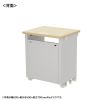 ED-SK6050LM72 / eデスク（薄い木目）W600×D500×H720【受注生産品】