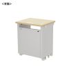 ED-SK6050LM eデスク(薄い木目)W600×D500×H700【受注生産品】 ED-SK6050LM / eデスク(薄い木目)W600×D500×H700【受注生産品】