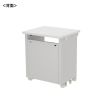 ED-SK6050W / eデスク（ホワイト）W600×D500×H700【受注生産品】