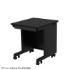 ED-SK6070BK eデスク(ブラック)W600×D700×H700【受注生産品】 ED-SK6070BK / eデスク(ブラック)W600×D700×H700【受注生産品】