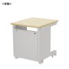 ED-SK6070LM eデスク(薄い木目)W600×D700×H700【受注生産品】 ED-SK6070LM / eデスク(薄い木目)W600×D700×H700【受注生産品】