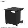 ED-SK6560BK72 eデスク(ブラック)W650×D600×H720【受注生産品】 ED-SK6560BK72 / eデスク(ブラック)W650×D600×H720【受注生産品】