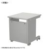 ED-SK6560GY eデスク(グレー)W650×D600×H700【受注生産品】 ED-SK6560GY / eデスク(グレー)W650×D600×H700【受注生産品】