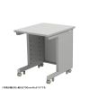 ED-SK6575GY eデスク(グレー)W650×D750×H700【受注生産品】 ED-SK6575GY / eデスク(グレー)W650×D750×H700【受注生産品】