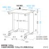 ED-SK6065W72 eデスク(ホワイト)W600×D650×H720【受注生産品】 ED-SK6065W72 / eデスク(ホワイト)W600×D650×H720【受注生産品】