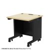 ED-SK7065BKLM72 eデスク(薄い木目+ブラック)W700×D650×H720【受注生産品】 ED-SK7065BKLM72 / eデスク(薄い木目+ブラック)W700×D650×H720【受注生産品】