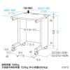 ED-SK7070GY72 / eデスク（グレー）W700×D700×H720【受注生産品】