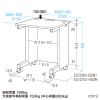 ED-SK7070LM / eデスク（薄い木目）W700×D700×H700【受注生産品】