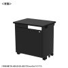 ED-SK7550BK72 eデスク(ブラック)W750×D500×H720【受注生産品】 ED-SK7550BK72 / eデスク(ブラック)W750×D500×H720【受注生産品】