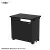 ED-SK7550BK eデスク(ブラック)W750×D500×H700【受注生産品】 ED-SK7550BK / eデスク(ブラック)W750×D500×H700【受注生産品】