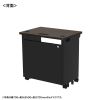 ED-SK7550M72 / eデスク（濃い木目）W750×D500×H720【受注生産品】