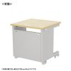 ED-SK7560LM eデスク(薄い木目)W750×D600×H700【受注生産品】 ED-SK7560LM / eデスク(薄い木目)W750×D600×H700【受注生産品】