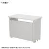 ED-SK9050W72 eデスク(ホワイト)W900×D500×H720【受注生産品】 ED-SK9050W72 / eデスク(ホワイト)W900×D500×H720【受注生産品】