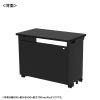 ED-SK9550BK72 eデスク(ブラック)W950×D500×H720【受注生産品】 ED-SK9550BK72 / eデスク(ブラック)W950×D500×H720【受注生産品】