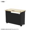 ED-SK9550BKLM72 / eデスク（薄い木目＋ブラック）W950×D500×H720【受注生産品】