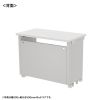 ED-SK9550W eデスク(ホワイト)W950×D500×H700【受注生産品】 ED-SK9550W / eデスク(ホワイト)W950×D500×H700【受注生産品】