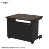 ED-SK9560M eデスク(濃い木目)W950×D600×H700【受注生産品】 ED-SK9560M / eデスク(濃い木目)W950×D600×H700【受注生産品】